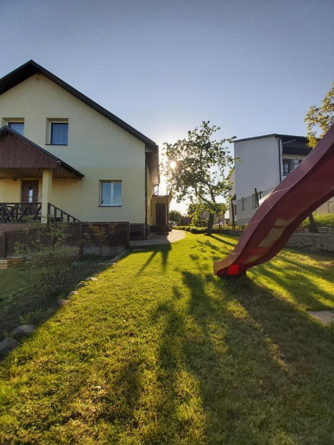 Apartments By The Lake With Fireplace Trakai Buitenkant foto